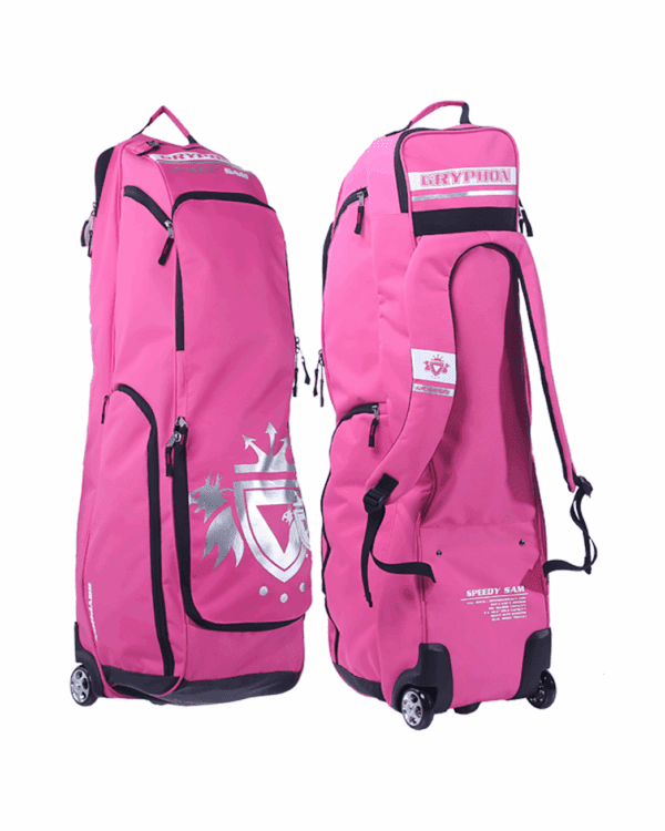 FUNDA HOCKEY CESPED GRYPHON SPEEDY SAM CON RUEDAS FUCSIA