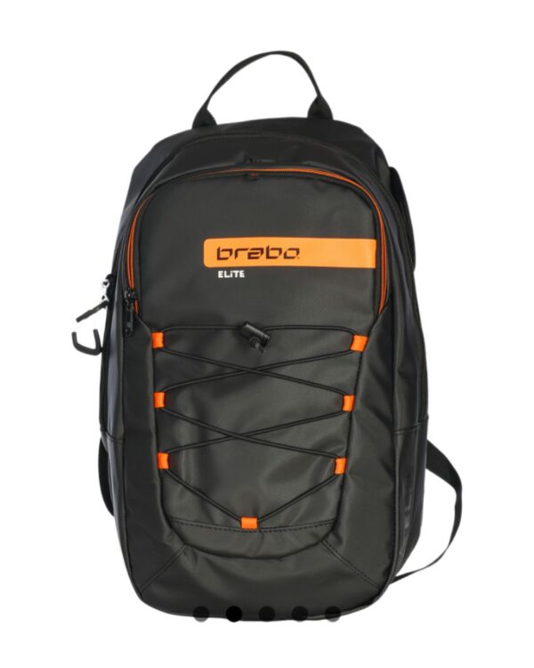 Mochilas Hockey Césped Brabo Elite Black-Orange Impermeable