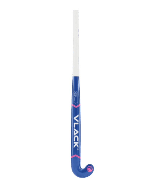 Palo Hockey Césped Vlack Kifaru Junior Color Azul-Fucsia 5% Carbono