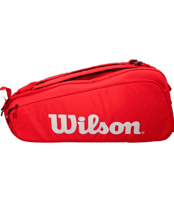 Raquetero Tenis Wilson Super Tour Red X 6