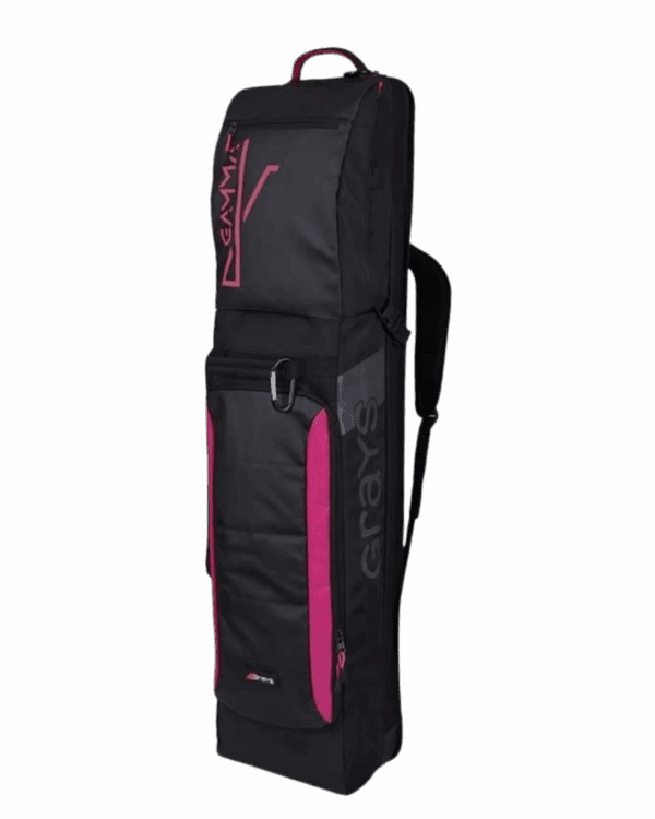 Funda Hockey Césped Grays Gamma Negra-Fucsia