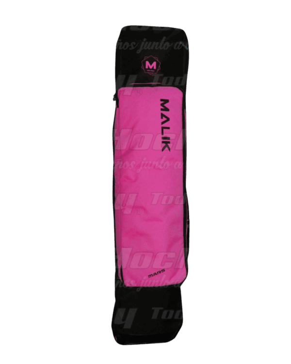 Funda Hockey  Césped Malik Mars Negra y Fucsia