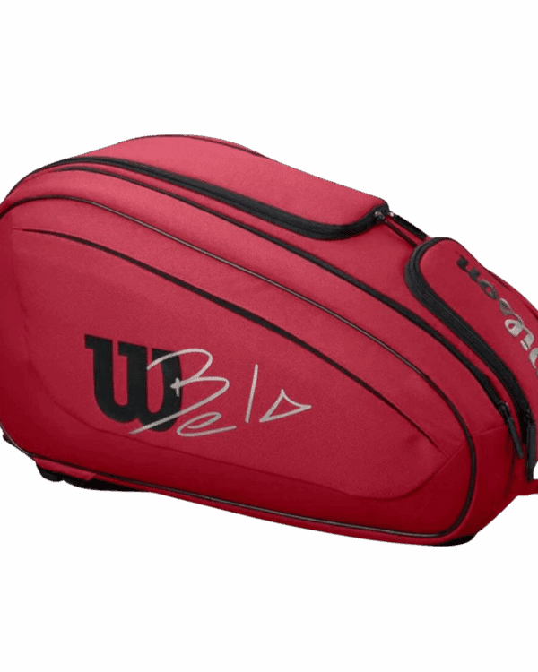 Bolso Paletero Pádel Wilson Bela Super Tour Bag Rojo