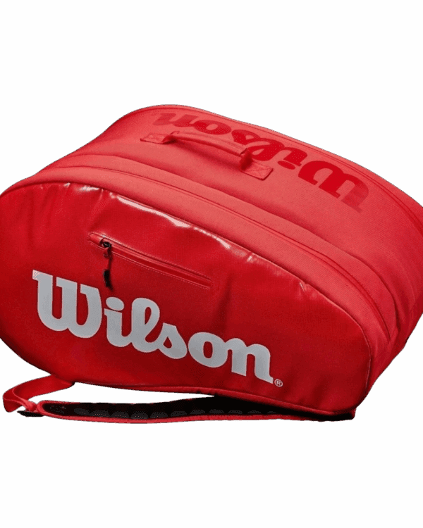 Bolso Paletero Pádel Wilson Super Tour Pádel Bag Rojo