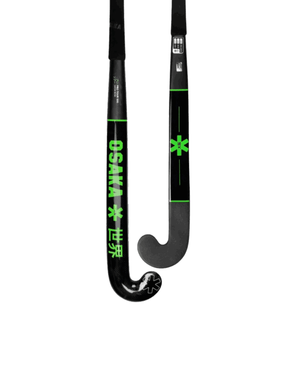 Palo Hockey Césped Osaka Pro Tour Low Grove-Iconic Black Con Canaleta
