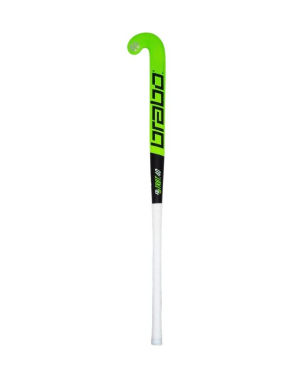 Palo Hockey Césped Brabo TC- 40 Neon Lowbow Green