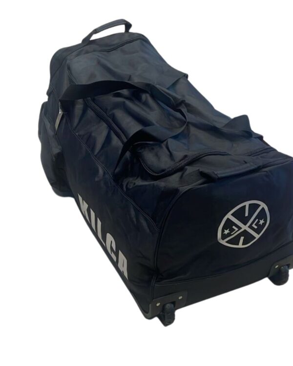 Equipos de Arqueros Hockey Césped Bolso con Ruedas Kilca Negro