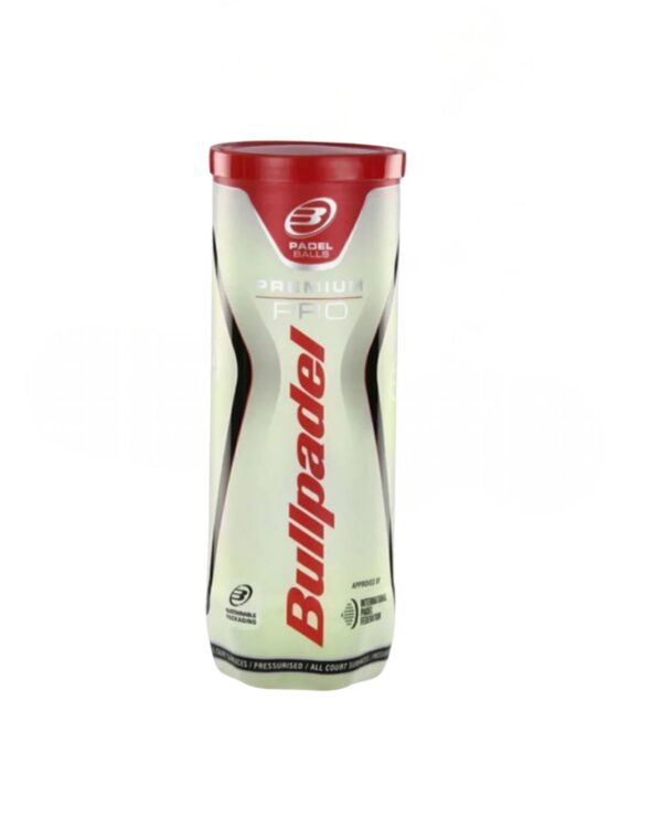 Pelotas Pádel Bullpadel Premium Pro Tubo x 3