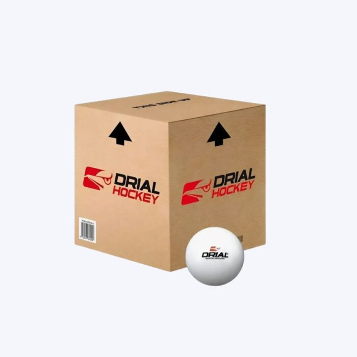 Caja Bochas Hockey Césped Drial x 48 -Blancas-