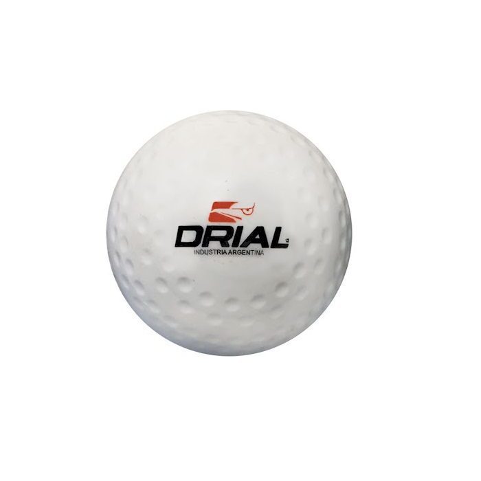 Bocha Hockey Césped Drial Dimple -Blanca-