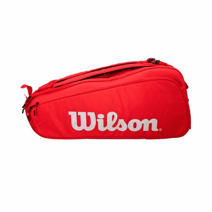 Raquetero Tenis Wilson Super Tour Red X 6