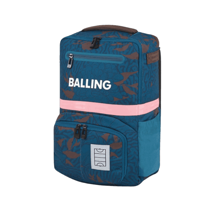 MOCHILA  HOCKEY CESPED BALLING ALTER1 HOCKEY  AZUL CON ROSADO