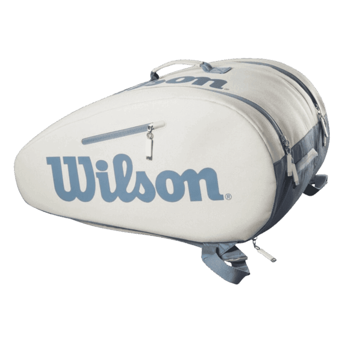 Bolso Paletero Pádel Wilson Woman's Color  Blanco y Celeste
