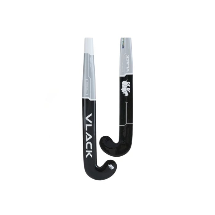 Palo Hockey Césped Vlack Badak Api Juniors Series Madera Fibra | Color Negro-Plata