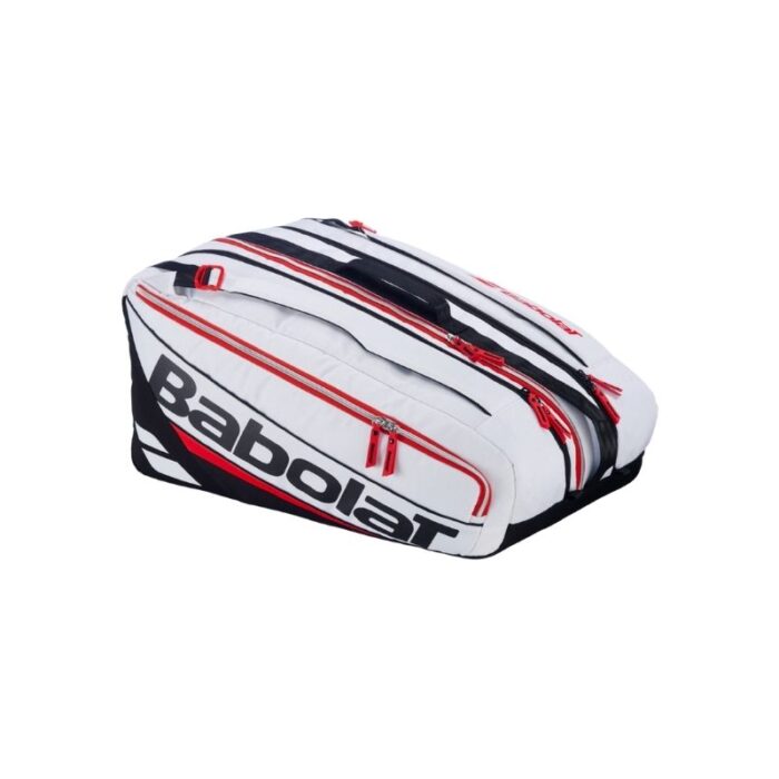 Bolso Paletero Pádel Babolat RH Pro Technical Blanco- Negro- Rojo