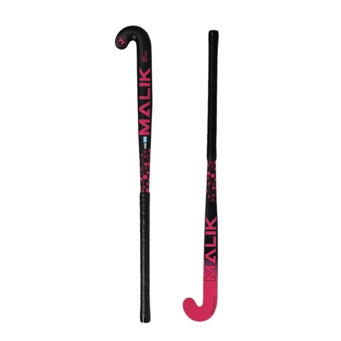 Palo Hockey Césped Malik XB4 Negro y Rosa-2026-