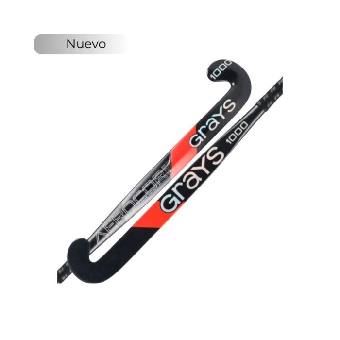 Palo Hockey Césped AC1000 Dynabow-S Negro/ Plata 37.5L