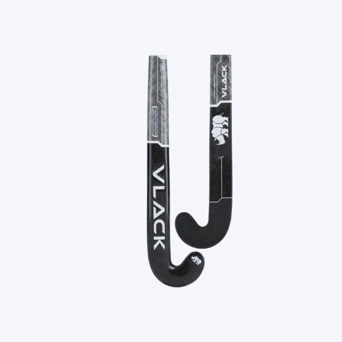 Palo Hockey Césped Vlack Wooly Premium Plata 95% Carbono