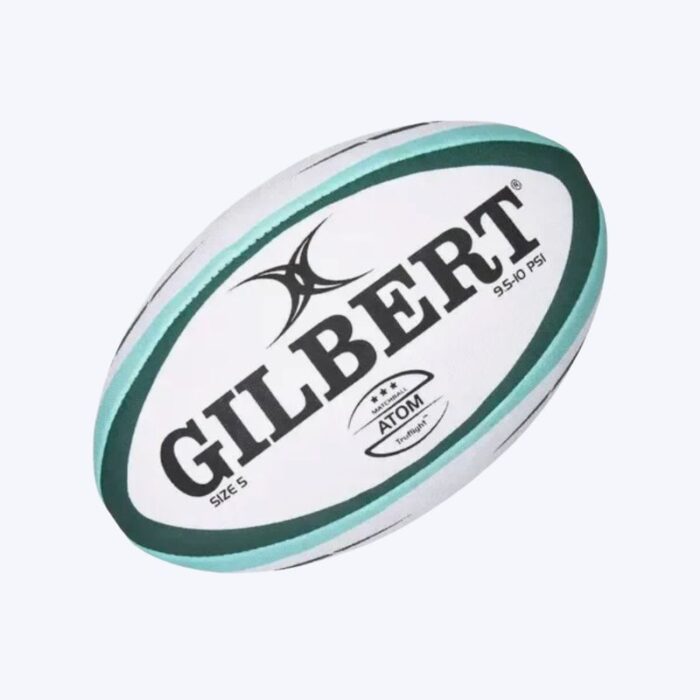 Guinda Pelota Rugby Gilbert Match Atom N° 5 Verde