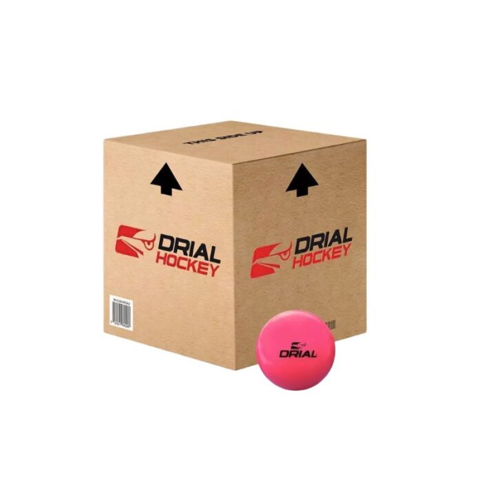 Caja Bochas Hockey Césped Drial x 48 -Fucsia-